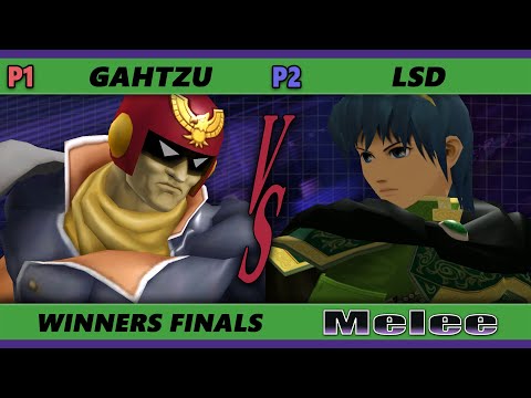 S@X 400 Online Winners Finals - LSD (Marth) Vs. Gahtzu (Captain Falcon) Smash Melee - SSBM