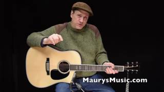 Video thumbnail for The Martin DC Aura GT at MaurysMusic.com by Maury's Music