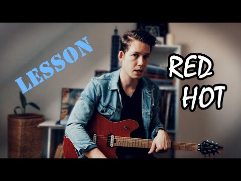 RED HOT - Mötley Crüe | Guitar Lesson