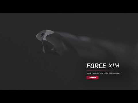 Dormer FORCE X/M - For optimum productivity & reliable performance