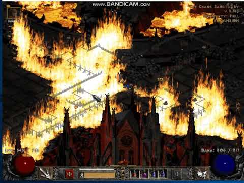 Diablo 2 - Blaze sorc vs Diablo