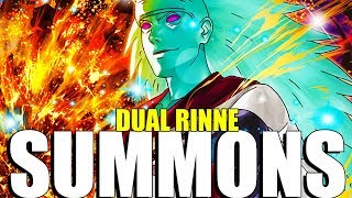 THIS HAD ME SCREAMING?! DUO RINNEGAN MADARA SUMMONS (NEW YEARS BANNER) Naruto Ultimate Ninja Blazing