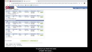 How to Register For Classes on MyGCC
