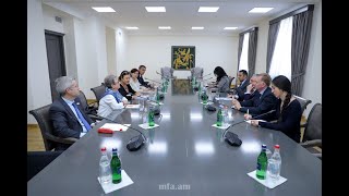 Министр иностранных дел Армении встретился с заместителем генерального директора Европейской комиссии по переговорам о соседстве и расширении
