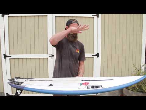Britt Merrick and the CI Twin Fin Dual-Core