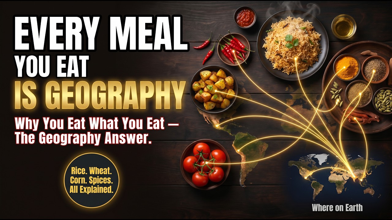 Why You Eat What You Eat — The Geography Answer