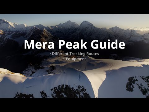Climbing Mera Peak 6.461m Guide