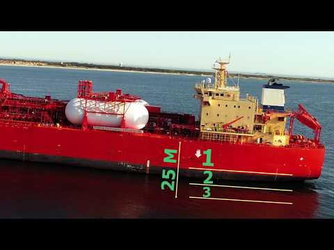 LPG SHIP SEEN FROM INSIDE