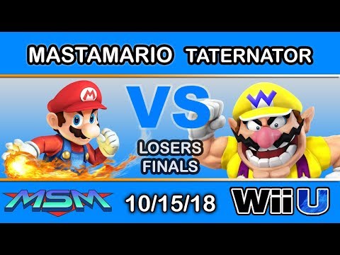 MSM 162 - Mastamario (Mario) vs KH | Taternator (Wario) Losers Finals - Smash 4