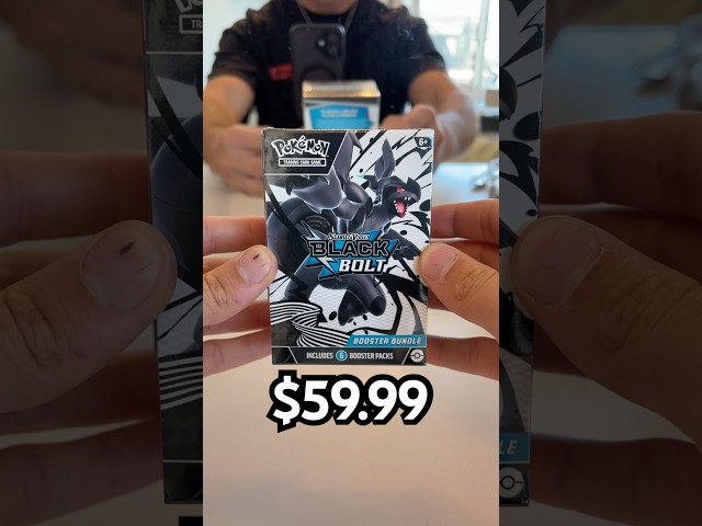 Vídeo relacionado con Paquete de 3 refuerzos de Pokemon Black Bolt | Japonés | 3 paquetes de refuerzo de 7 cartas | Original & Nuevo