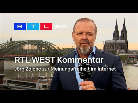 RTL WEST Kommentar: Jörg Zajonc zu Meinungsfreiheit im Netz | RTL WEST, 08.10.2024