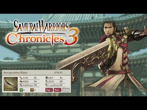 Sakon Shima - Rare Weapon | Samurai Warriors Chronicles 3