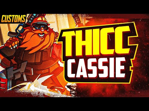 THICC CASSIE WITH A BEARD SHREDS | Barik Paladins Gameplay