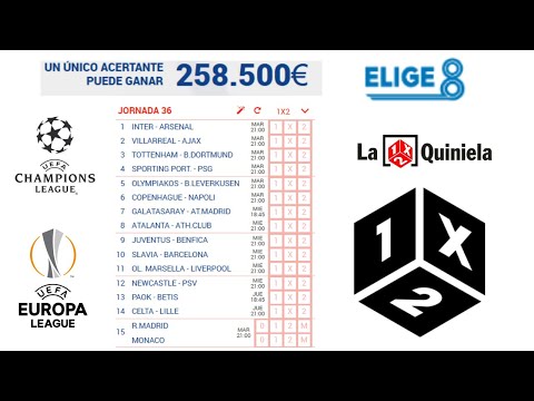 MIS PRONÓSTICOS ANÁLISIS Y ELIGE 8 QUINIELA JORNADA 36