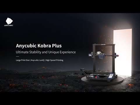 Anycubic Kobra Plus 3D Printer Demo
