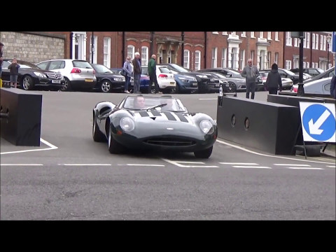 The ONLY Jaguar XJ13 Acelerates HARD In Windsor!!! INSANE SOUNDS!!!