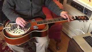 Acoustic Guitar Demo: Goldtone PBS-D Squareneck Resonator