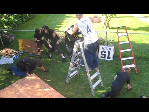 11-Man Genie In The Lamp Ladder Match 3 - CHW Backyard Wrestling