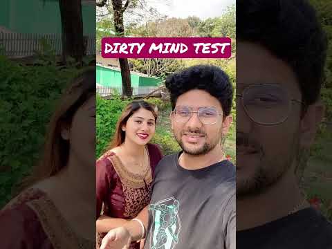 DIRTY MIND TEST 😂 #shorts #comedy #couplegoals #funny #viral #couple DIRTY MIND TEST 😂 #shorts #comedy #couplegoals #funny #viral #couple