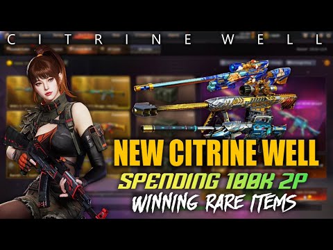 Crossfire West: NEW CITRINE WELL CFS Super Fans 2025 - Spending 100K ZP (Winning Rare Items)