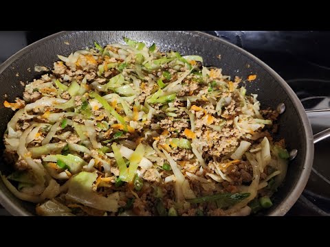 Simple Healthy Ground Turkey and Cabbage Recipe
