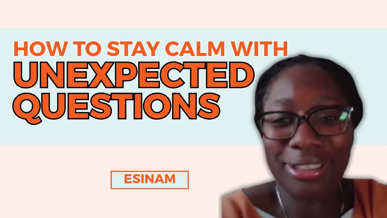 How Esinam Handled Questions She Wasn’t Ready For