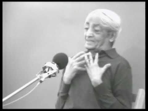 Why are you hurt? | J. Krishnamurti