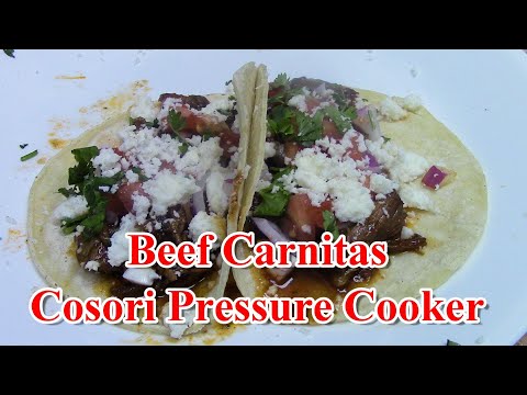 Beef Carnitas in the Cosori Pressure Cooker (Adult...