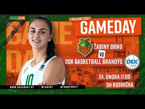 Chance ŽBL: Žabiny Brno - DSK Basketball Brandýs, 24.2.2024