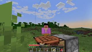 #1【モノマネ人形とマイクラ実況】初回からうるさくてふざけまっくてるマイクラ実況