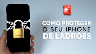 Como PROTEGER o seu iPhone de Ladrões!