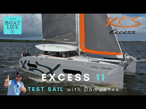 Excess 11 - Is this a power boat alternative? TEST SAIL this NEW model with Dan Jones