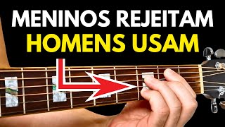 Esse acorde REJEITADO te faz soar 10x + PROFISSIONAL no violão