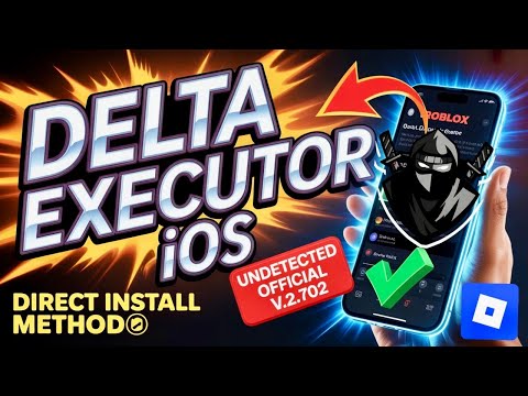 Direct Install Delta Executor Mobile NEW Update (v2.702) Roblox on iOS | BEST Roblox Executor iPhone