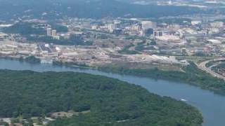preview picture of video 'Chattanooga, TN from Lookout Mountain'