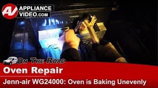 Jenn-Air Oven Repair - Not Cooking Evenly - Burner Tube