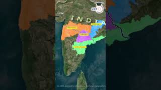 How Godavari River Forms?😳 #UPSC #IAS #CSE #IPS