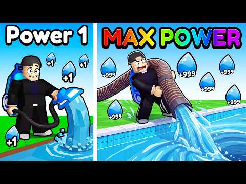 Making BILLIONS Draining The Water in Roblox