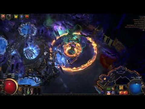 [PoE 3.21]  Uber cortex Cat When Damage Taken [CWDT Soulrend] Wardloop Saboteur Crucible