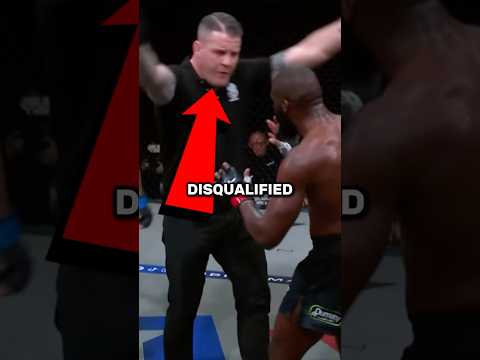 Why the Ref Stopped the Fight Over His Foot!