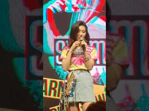 190607 Sunmi - talk (I'm not worried because… I have you guys) @Paris