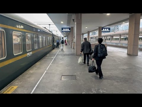 The fastest train experience from East China to Inner Mongolia: Z282 direct express train from Ha...