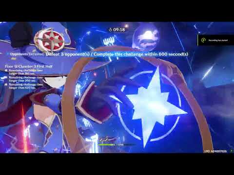 4 SECONDS!!!??? NEW 2.5 SPIRAL ABYSS (12-3)  GENSHIN IMPACT