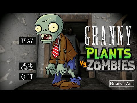 Granny is Zombie from Plants vs. Zombies