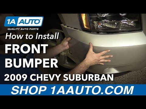 How to Remove Front Bumper 07-14 Chevy Suburban 1500