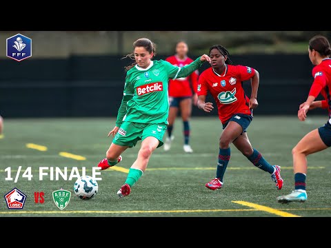 Quart de finale : Lille OSC - AS Saint-Etienne (0-3), le résumé