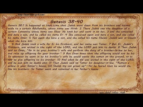 Genesis 38-40