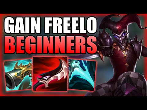 HOW TO PLAY SHACO JUNGLE & GAIN ELO FOR BEGINNERS! - Best Build/Runes S+ Guide - League of Legends