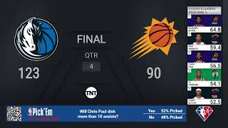 Mavericks @ Suns Game 7 | #NBAPlayoffs presented by Google Pixel on TNT Live Scoreboard by NBA