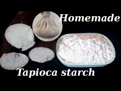 How to make Tapioca Starch | Tapioca Powder Recipe | Tapioca Starch Recipe